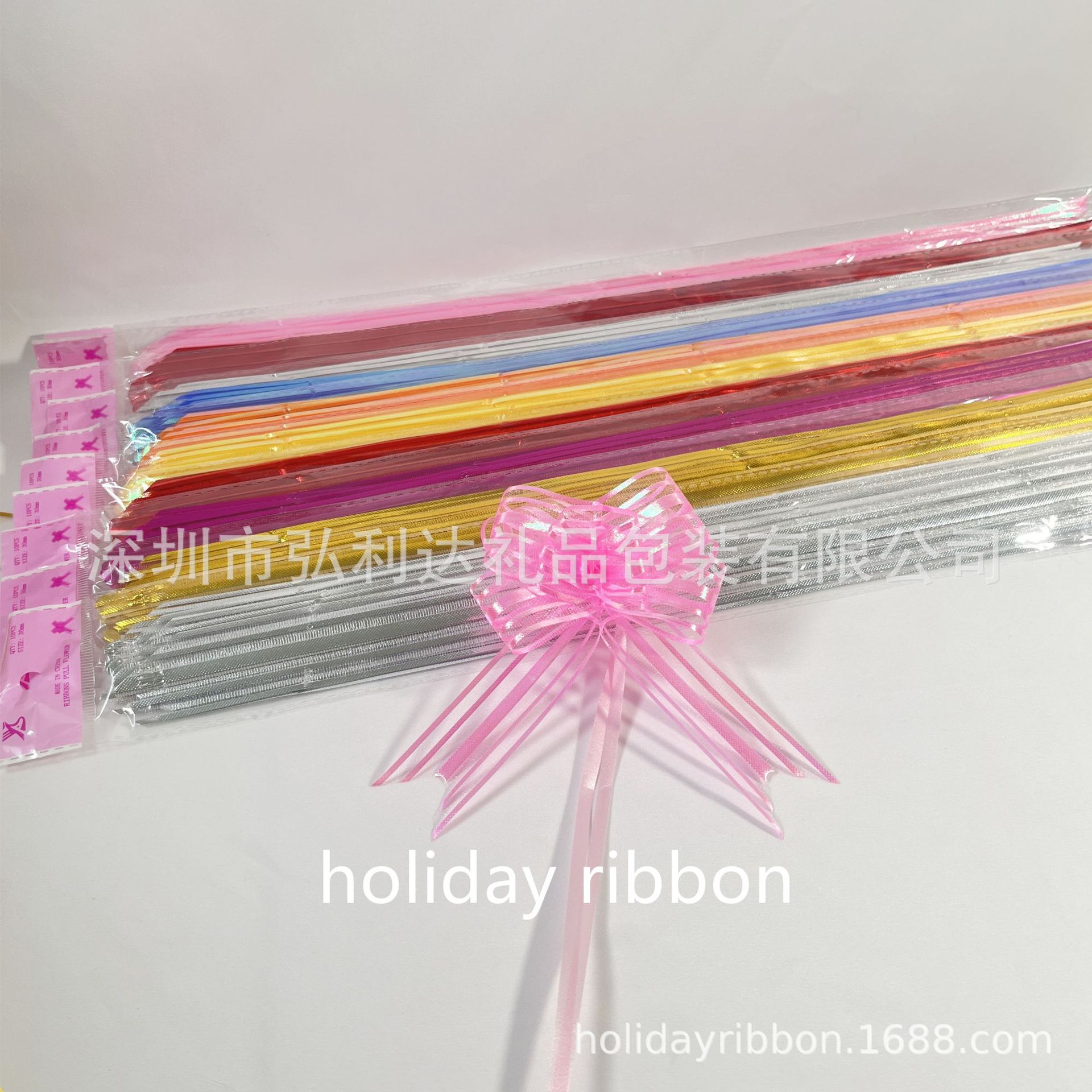 Fábrica al por mayor 50mm vestido de nieve flor de mano decoración de la boda artículos de boda decoración de la casa de la boda embalaje de regalos cinta