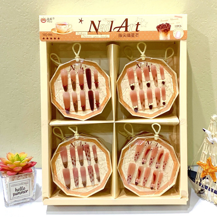 New French-style bow nail art, handmade press-on nails, nail stickers, high-quality, flattering, and sweet-looking nail art, hot-selling New French-style bow nail art, handmade press-on nails, nail stickers, high-quality, flattering, and sweet-looking nail art, hot-selling