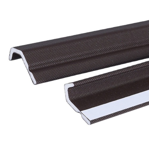 PVC weatherstrip for UPVC sliding windows with aluminum thermal break, self-adhesive windproof, heat-insulating and sound-insulating rubber strip