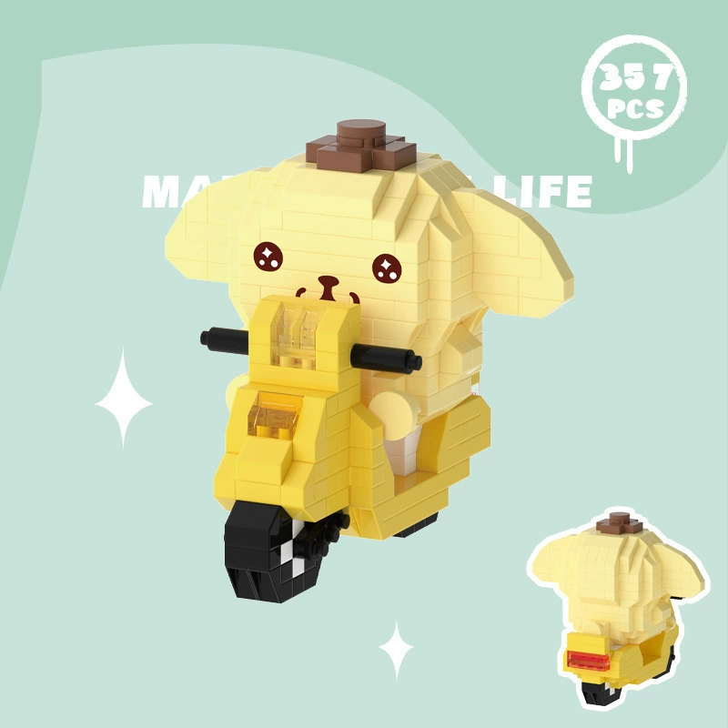 Lego, cartoon doll, constructor, toy, Birthday gift