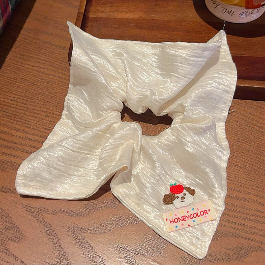 Correa coreana arco de mariposa intestino 2025 cabello anillo de cabello de cabello de cola de cabello de la niña decoración de invierno invierno decoración de invierno