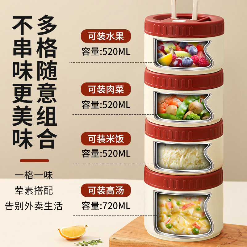 保温饭盒316不锈钢学生带饭专用打包餐盒碗2025新款上班族打饭盒|undefined