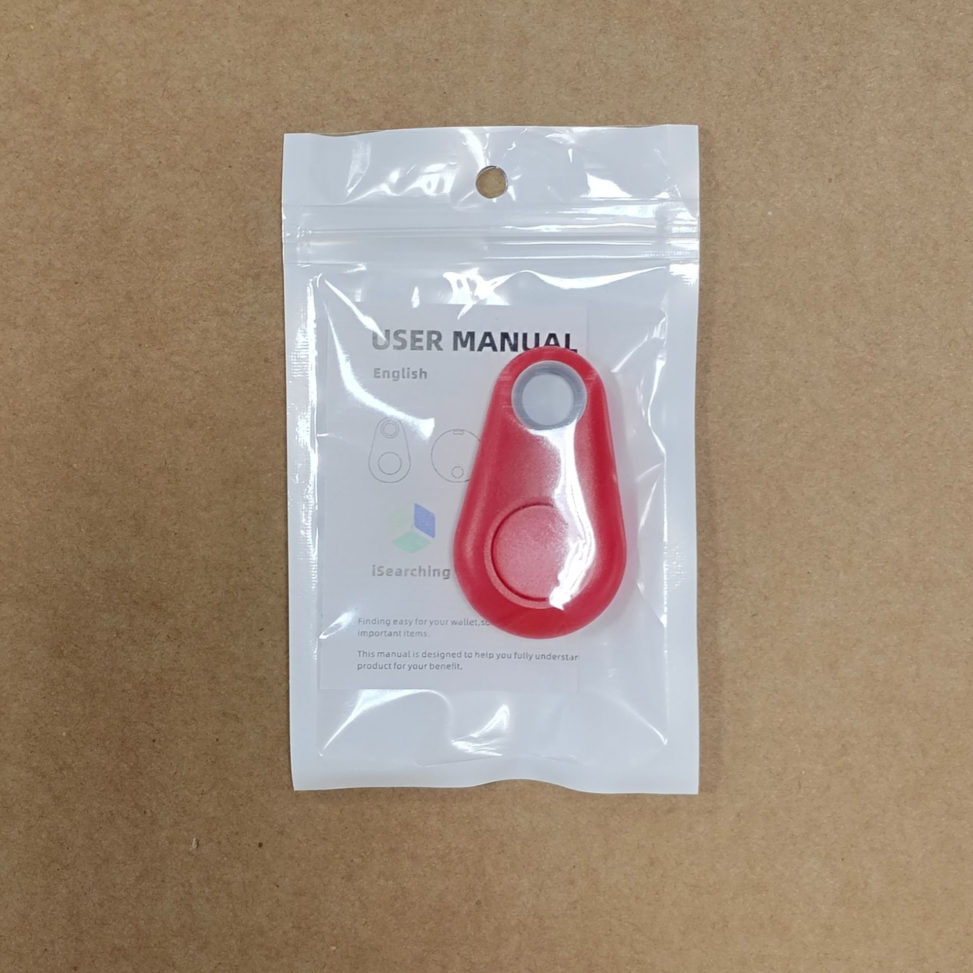 Localizador Bluetooth bidireccional con certificación internacional para llaves, billeteras, mascotas y objetos de valor, con recordatorio de gota de agua y función antipérdida, disponible en fábrica.