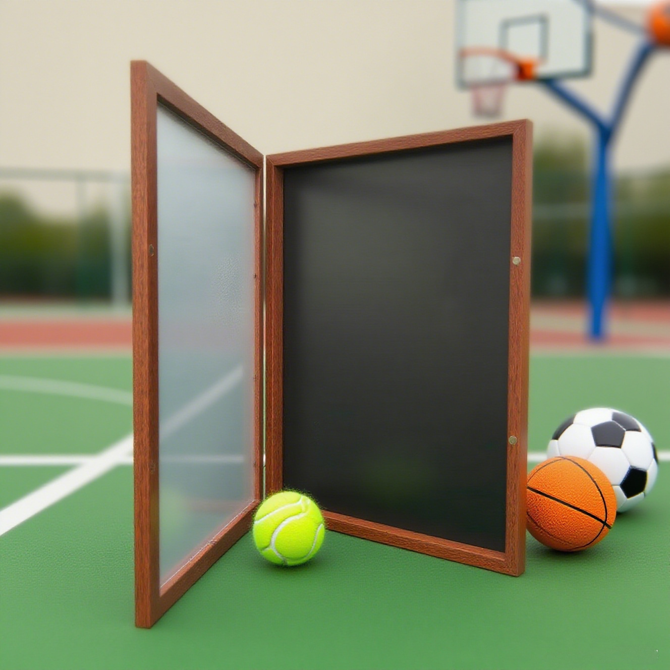 Cross-Border Hot-Selling Jersey Frame Top Collection Display Frame Rectangular Wooden Crafts Commemorative Wall-Mounted Photo Frame in Stock