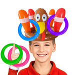 Детские надувные колечки, интерактивная надувная игрушка, шлем