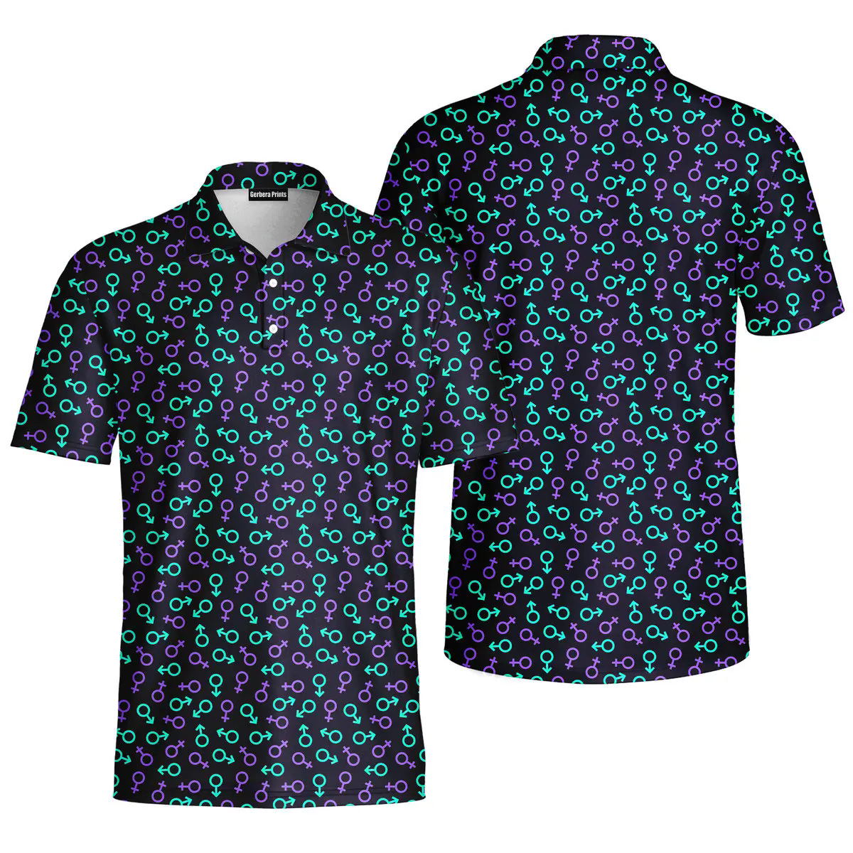 Herren Poloshirt Mit 3d Digitaldruck Hochwertiges Kurzarmhemd_voghion.com