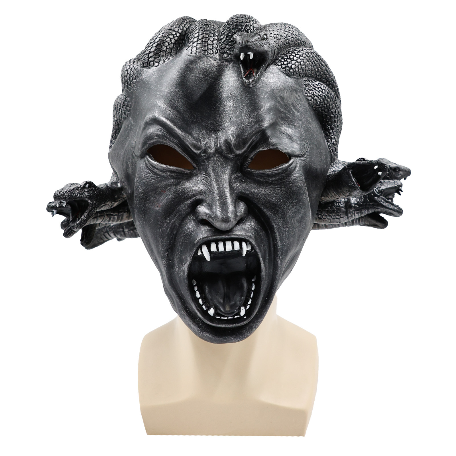 Máscara de látex de bestia divina parodia de celebridad, tocado de animal para accesorios de Halloween y transmisión en vivo, venta directa de fábrica