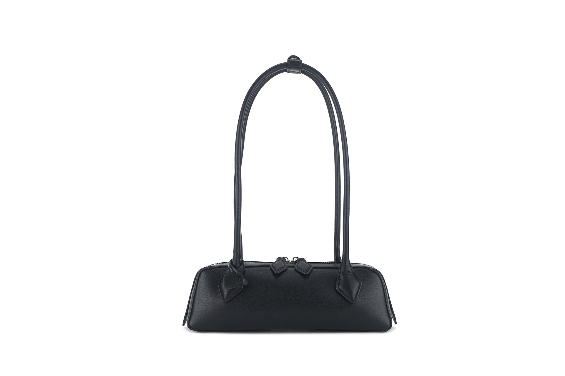2024 New Arrival Baguette Shoulder Bag Dark Stitching Design Minimalist Underarm Handbag For Women - Thumbnail 6
