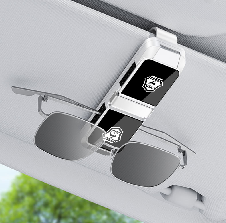 Multifunctional Car Glasses Clip Suitable for Gaz Car Sunglasses Holder Storage Clip Good Sun Visor Storage