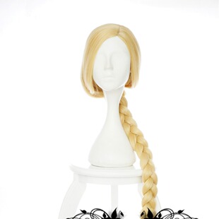 Madam Rapunzel Rapunzel with Braids Golden Disney Cosplay Wig