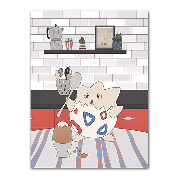 Cross -border Shopee Japanese anime decorative painting Pokémon…