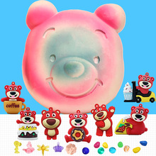 儿童考古挖掘玩具挖宝石膏宝藏草莓熊盲盒益智亲子女孩礼物挖宝藏