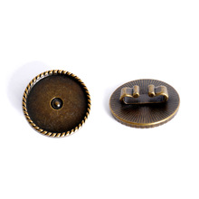 22BLK-25MM钻波洛领带绳夹扣配件扣件DIY项链配件绳子夹扣领绳扣