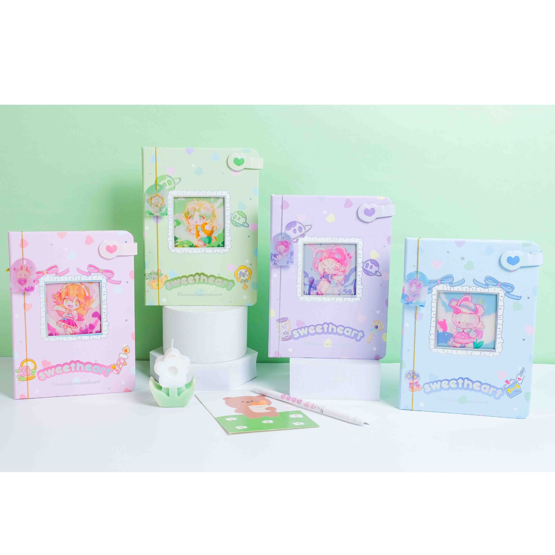 다양한 연인-컬러 페이지