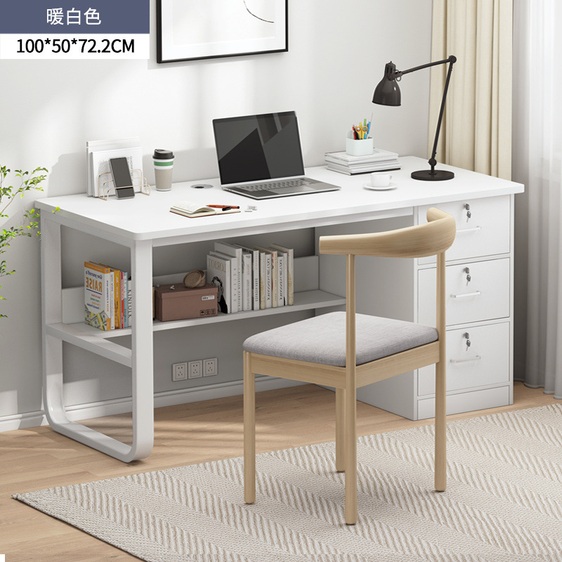 Mesa de oficina simple mesa de oficina moderna combinación de mesa de personal simple mesa de computadora doméstica