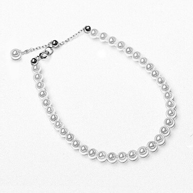 Baby Bead Bracelet Baby Bead Bracelet S925 Silver Pearl Bracelet Live Supply Shell Beads Mother-Of-Pearl