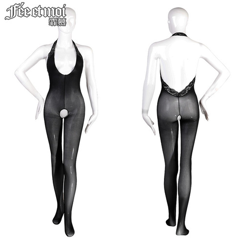 Admiration sexy stockings open crotch fishnet stockings sexy underwear sexy no-take-off temptation bed passionate clothes for women 7517