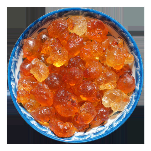 Natural wild peach gum 500g farm natural hand-picked impurities removed canned 1 catty bottle packaging jelly