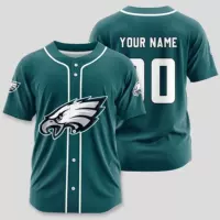 Трансграничная футболка Super Bowl NFL Philadelphia Eagles Philadelphia Eagles большого размера с круглым вырезом и короткими рукавами