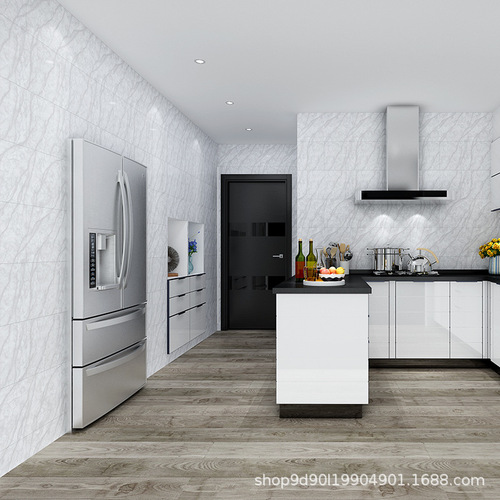 SXP Small Size Marble Wall and Floor Decals, Background Wall Sticker, Concealer, Decoration Upgrade, Aluminum Mold, Waterproof, Stain-Resistant