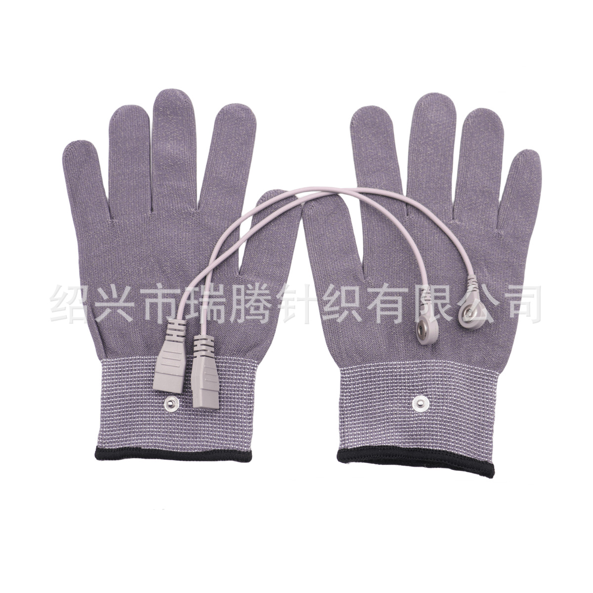 Venta al por mayor fisioterapia fibra de plata antibacteriano DDS instrumento de fisioterapia belleza cuidado de la salud pulso conductor electroterapia masaje electrodo guantes