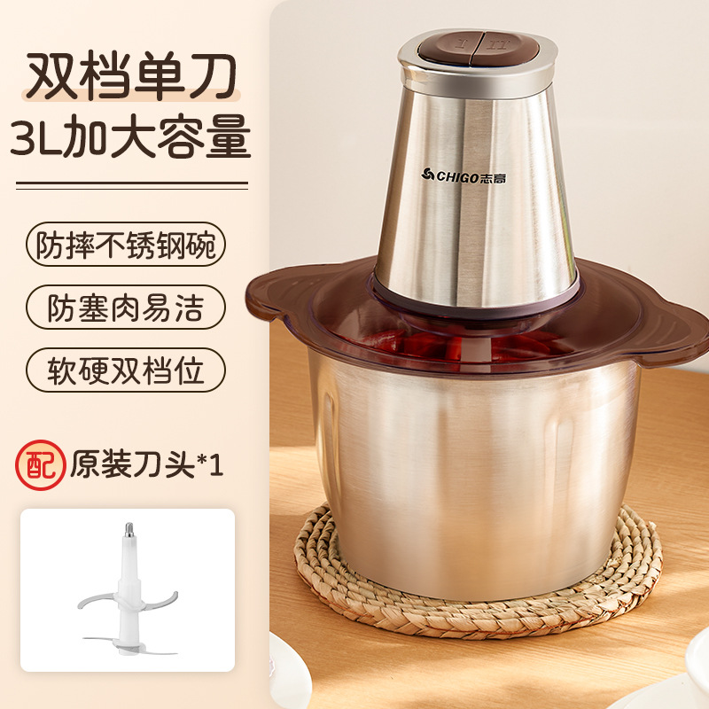 Un juego de cuencos de acero inoxidable anti-caída de gran capacidad de 3L