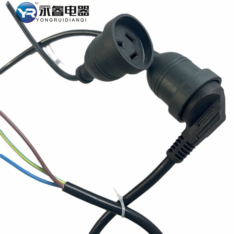 永睿品牌16A电源线 3c国标电源线 电脑插头线 大英标英规英式插