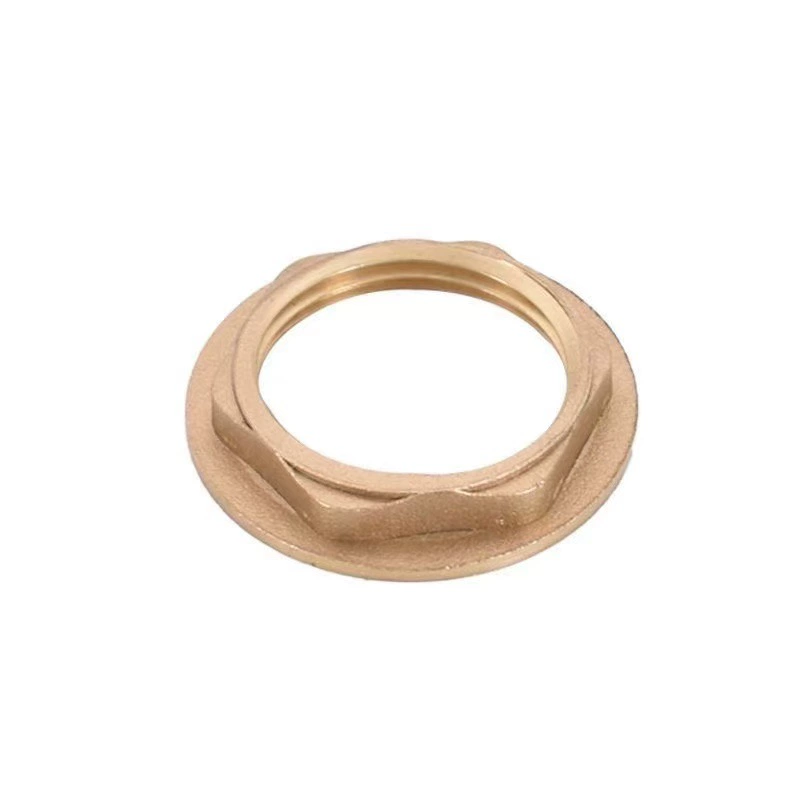 Латунная заглушка с фланцем, заглушка 1/2" 3/4" 1" латунная шестигранная прижимная заглушка для крана/бачка с внутренней резьбой