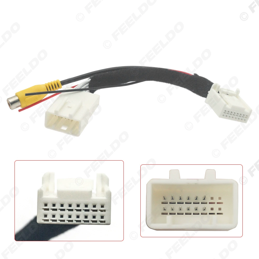 Подходит для Toyota адаптер камеры заднего вида кабель автомобиля заднего вида реверсивной линии автомобиля штекер заднего вида