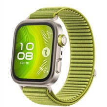 适用华为 Fit3/4回环式尼龙表带Huawei watchFit4pro魔术贴手表带