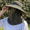 Summer sun hat, street breathable climbing sun protection cream solar-powered, UF-protection