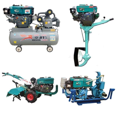 Avtomobil mühərrikləri Cylinder R180R190 Water-Cooled Engine