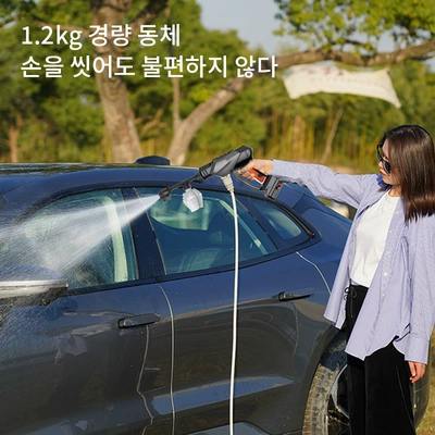 Portable car washer Machine High-Voltage Lithium Battery High-Impact