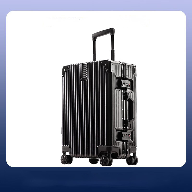 [Fábrica de selección estricta] maleta de aluminio marco 20 rueda universal 24 maleos y mujeres maleta 26 contraseña