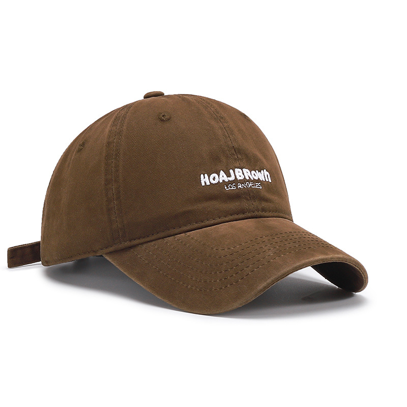 Cappellino da baseball ricamato stile coreano per donna autunno_voghion.com