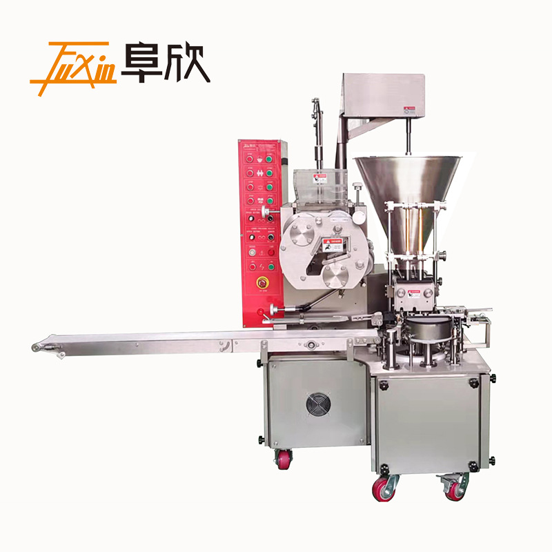 制做烧卖的机器新款自动烧麦机高产能烧麦机烧卖成型机早餐点心机