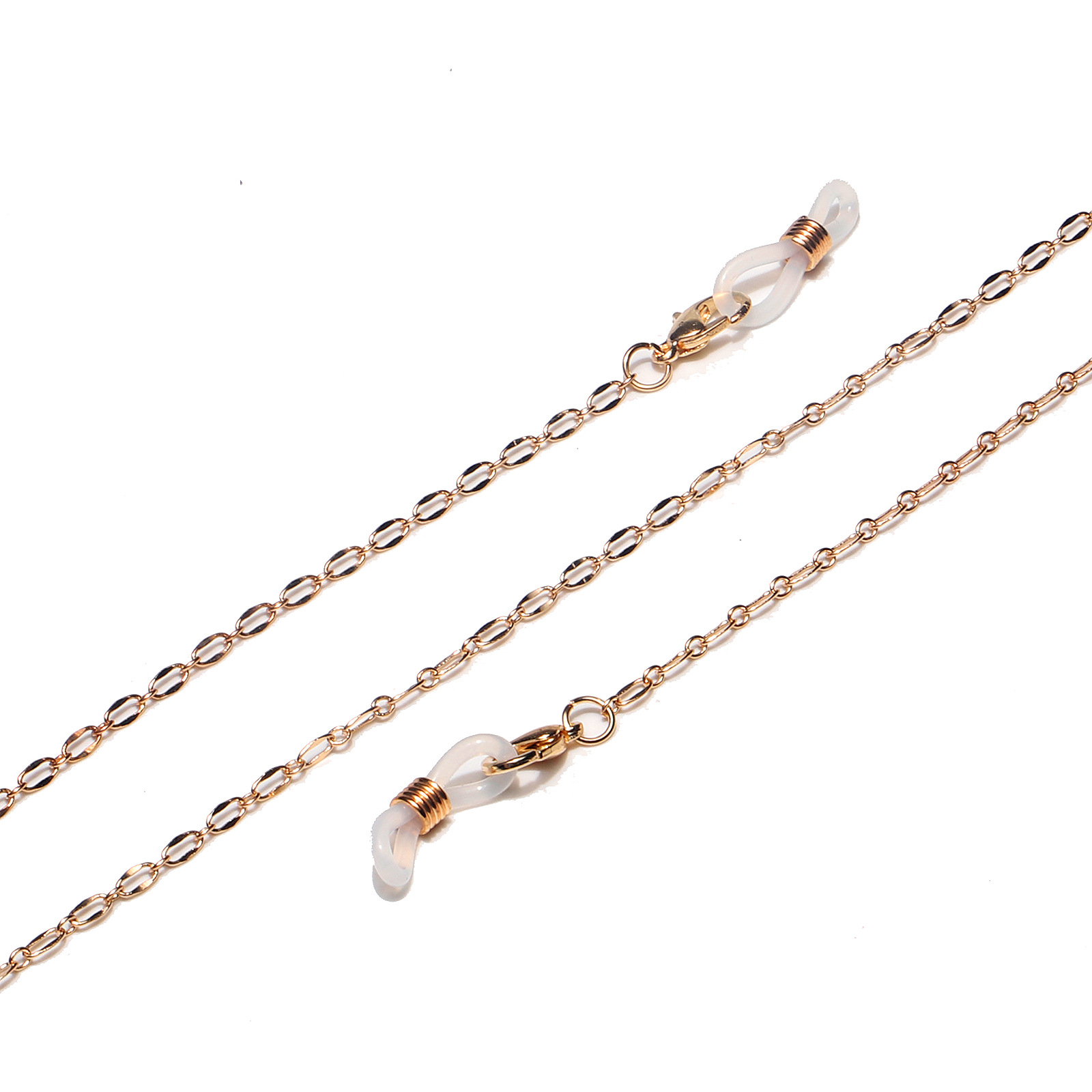 20g Weight Metal Material Fashion Simple Color Retention Golden Metal Glasses Chain 13
