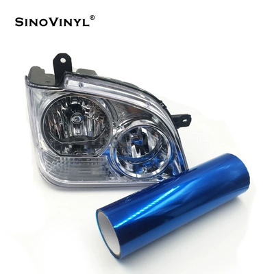 Automotive Film – black tail light Film - 039-m-dark-blue