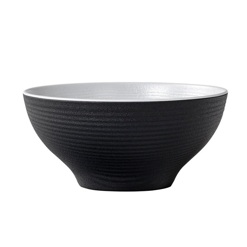 Металлическая посуда макаронная лапша imitated porcelain bowl коммерческая миска для каши супа лапши нишевой миски для макаронных изделий большй миски для noodle shop специальная миска