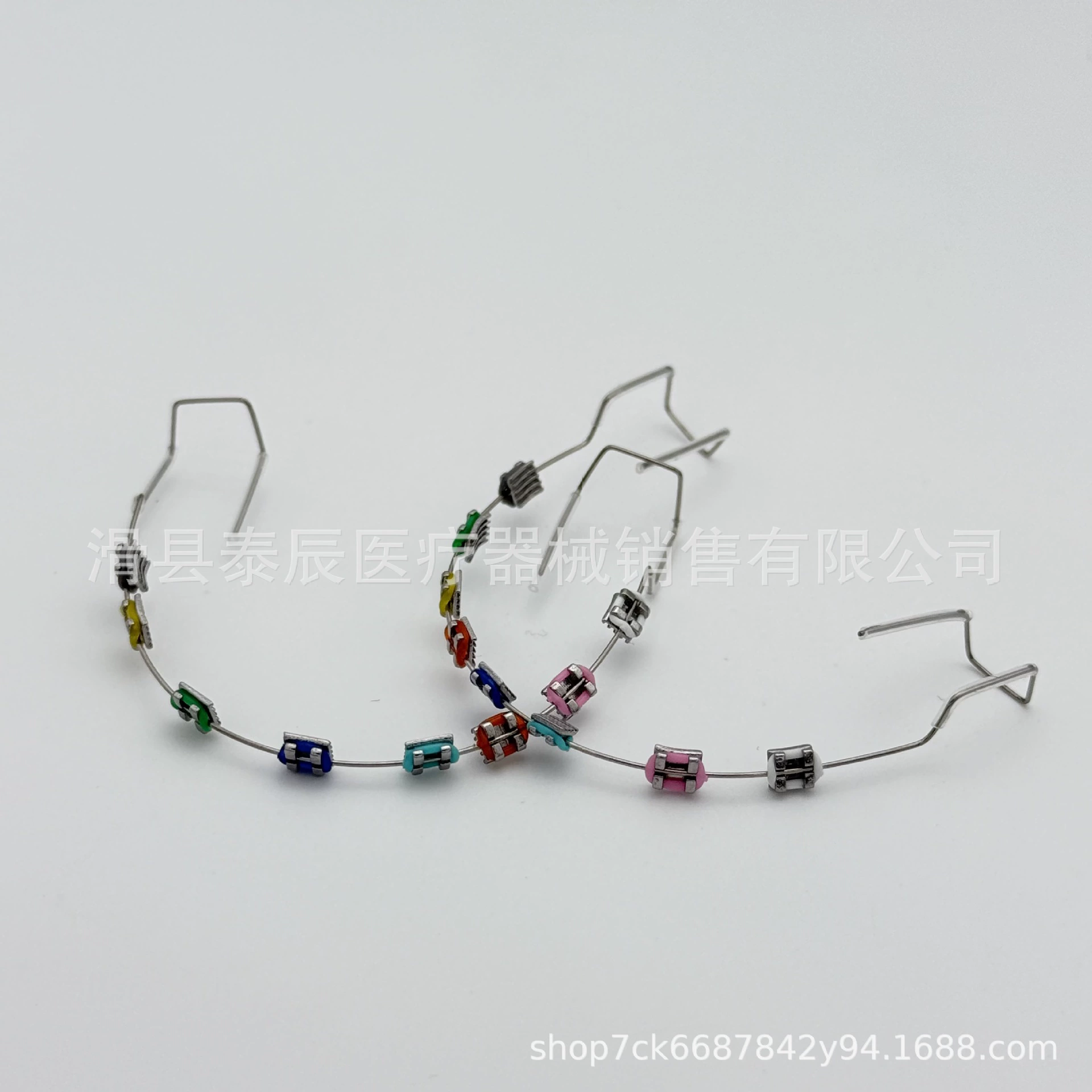 Стоматологические брекеты полный цвет с крюком без крючка