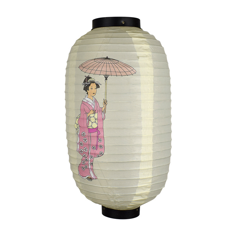 Lucky gato estilo japonés melón lámpara flor Cerezo estilo japonés coreano linterna cocina japonesa restaurante jujiu casa chandelier Decoración