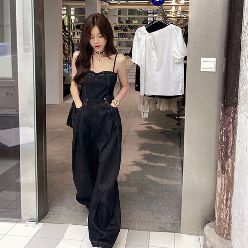 Retro design fitted overall