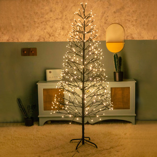 LED simulation Christmas tree lights warm warm room atmosphere lights Christmas lights decoration bedroom holiday LED decorative lights