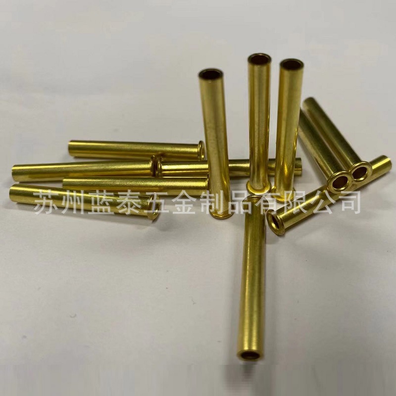 厂供应铜件 非标铜件 风电紧固件  车削铜件 半空心铆钉