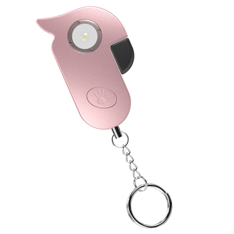 Alarma Personal en Forma de Pájaro con Llavero 130 dB Con Luz LED para Autodefensa image 10