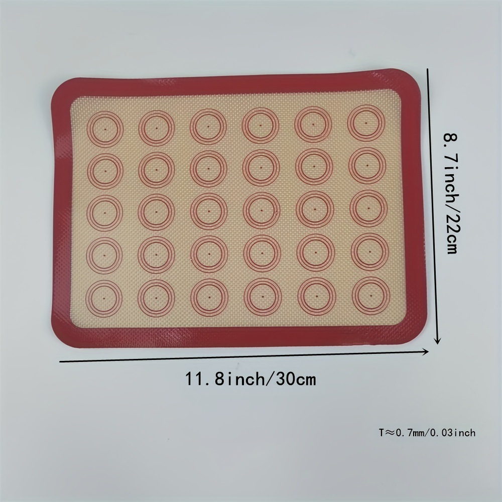 Estera de silicona para hornear combinación traje estera de silicona para hornear resistente a la temperatura macaron estera para hornear estera del horno estera para hornear transfronteriza