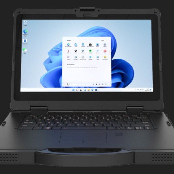 Fully rugged, tri-proof, explosion-proof Zone 1 industrial notebook 14inch -17HDMIRS232RJ45 RS485