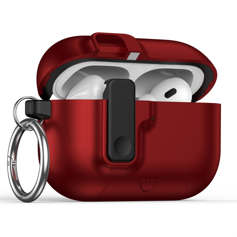 适用airpods pro3保护套弹盖锁扣支架二代4代pro2苹果蓝牙耳机壳|undefined