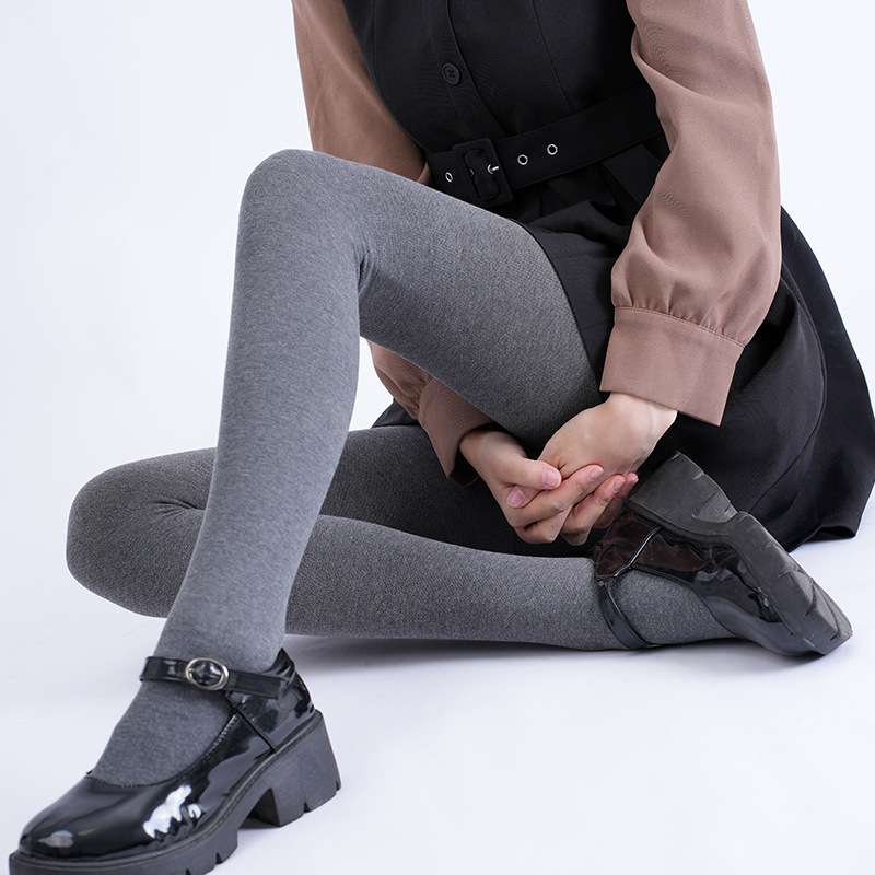 Pressure Slimming Autumn Leggings Pantyhose Spring and Autumn Style Gray Leggings Paired with Short Skirt Stockings Women's Thin Fleece Pressure Slimming Autumn Leggings Pantyhose Spring and Autumn Style Gray Leggings Paired with Short Skirt Stockings Women's Thin Fleece