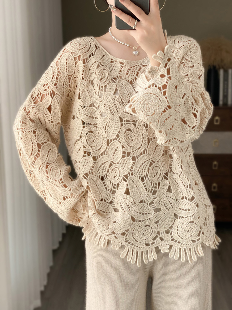 E6242 2400K ÁO LEN NỮ QINTDNG ÁO LEN GỢI CẢM SEXY MÙA XUÂN THU ĐÔNG THỜI TRANG NỮ G05 SẢN PHẨM MỚI